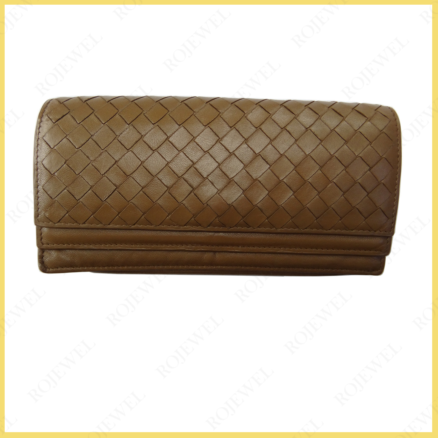葆蝶家（Bottega Veneta）錢(qián)夾清潔補(bǔ)色前后對(duì)比