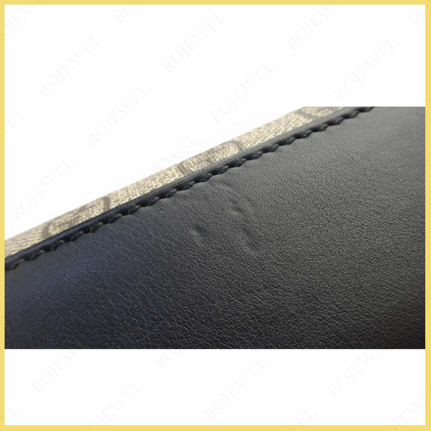 古馳（Gucci）包包淡化壓痕前后對(duì)比