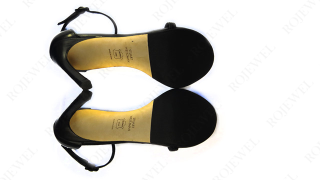 斯圖爾特·韋茨曼 (Stuart Weitzman)鞋子前腳掌覆底補色補傷前后對比
